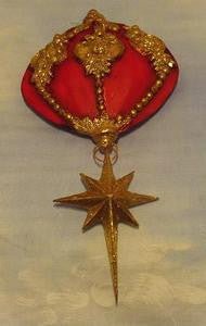 2-Tier Star Ornament - Red | DebSoChic