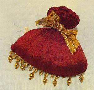 Satchel Ornament - Red Silvestri
