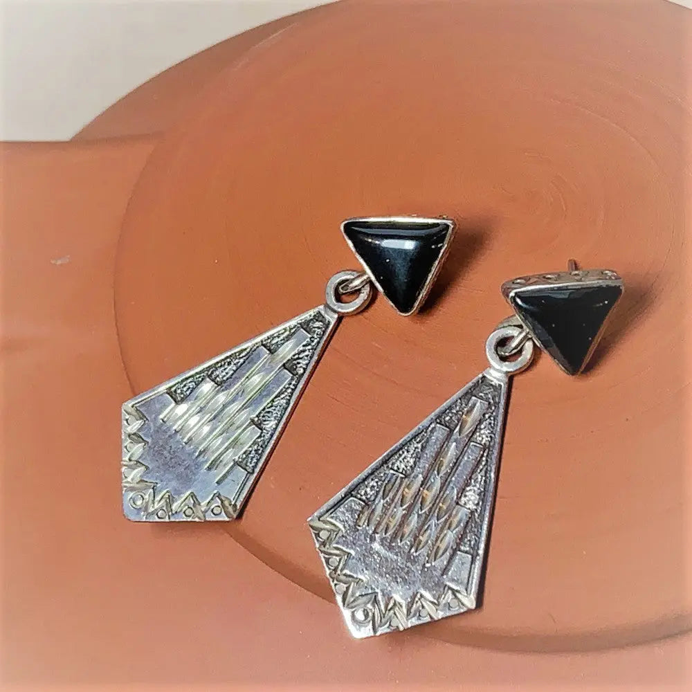 Native Design Earrings Ortega Manufacturing