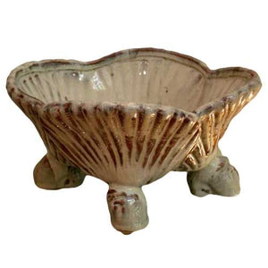 Scalloped Footed Bowl NA