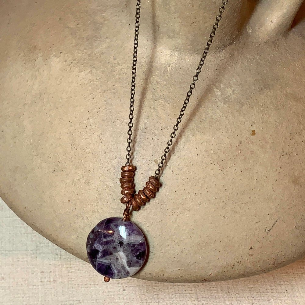 Amethyst Necklace | DebSoChic