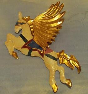 Green Silvestri Pegasus Ornament | DebSoChic