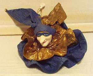 Jester Ornament - Blue | DebSoChic